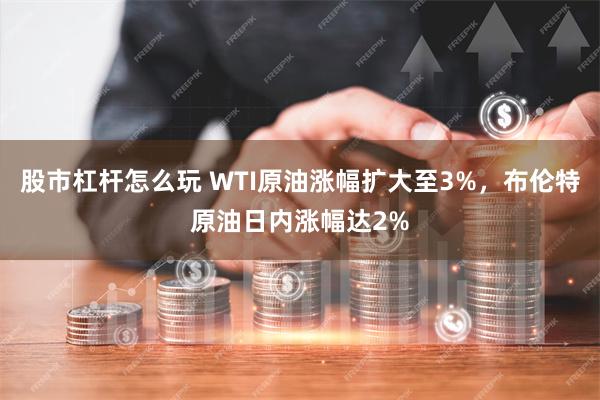 股市杠杆怎么玩 WTI原油涨幅扩大至3%，布伦特原油日内涨幅达2%