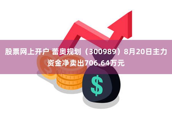 股票网上开户 蕾奥规划（300989）8月20日主力资金净卖出706.64万元