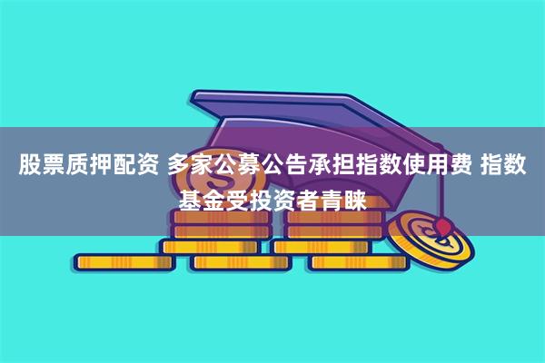 股票质押配资 多家公募公告承担指数使用费 指数基金受投资者青睐